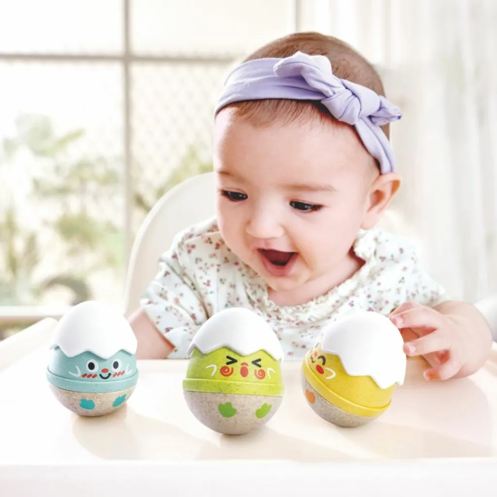 Sale Set de 3 hochets poussins Hochet