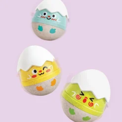 Sale Set de 3 hochets poussins Hochet