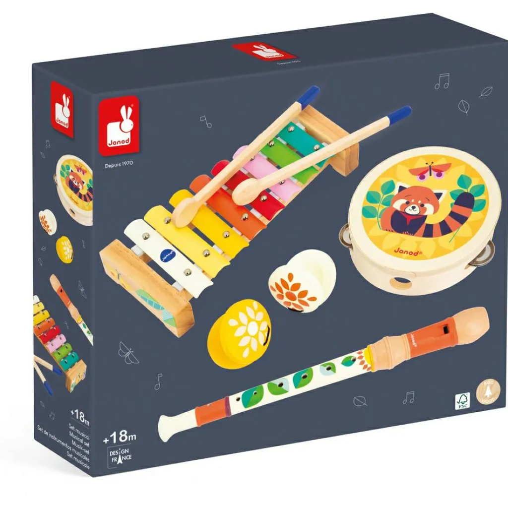 Online Set de 4 instruments Gioia Instrument De Musique