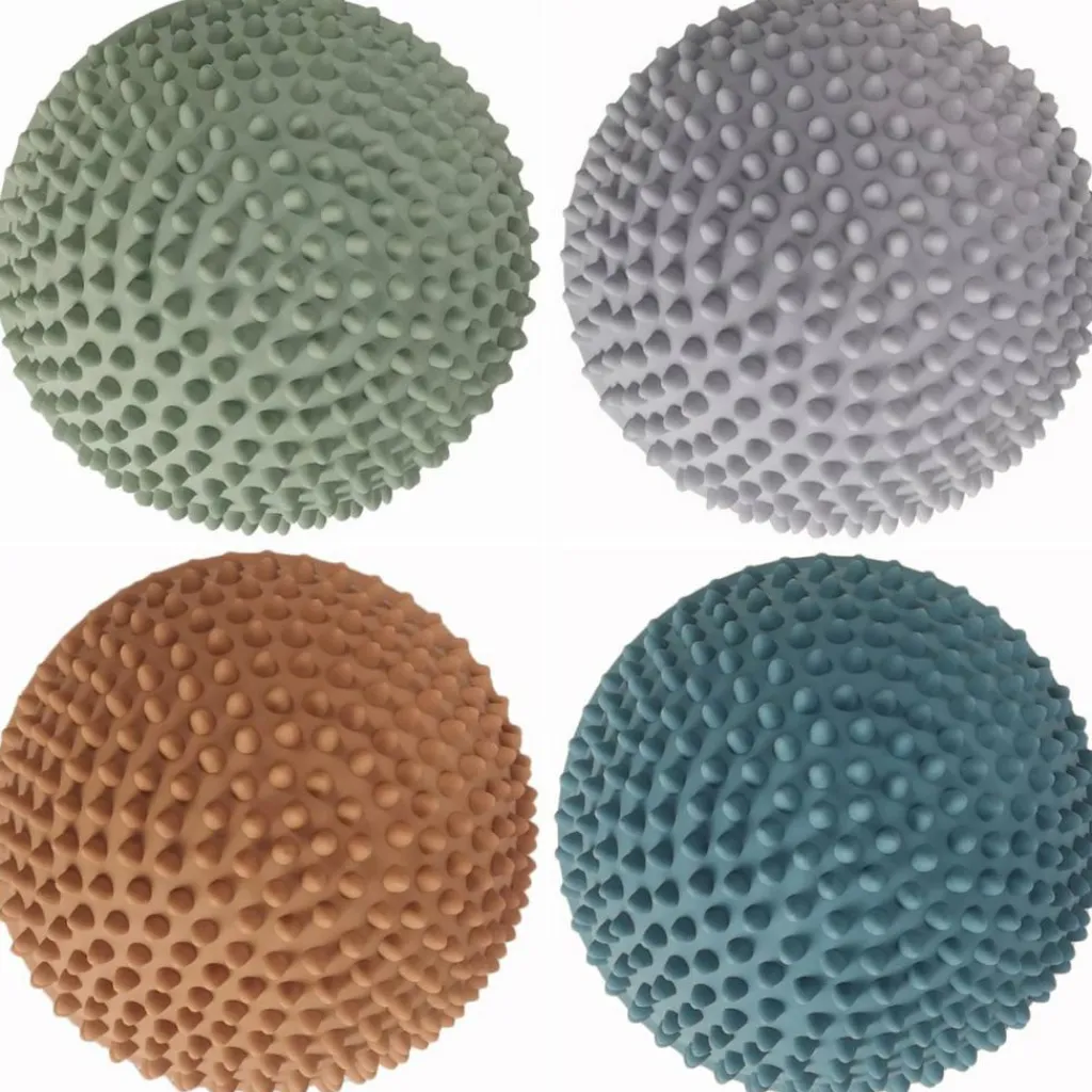 Outlet Set de 4 pierres sensorielles - Coucher De Soleil Parcours De Motricité