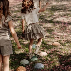 Outlet Set de 4 pierres sensorielles - Coucher De Soleil Parcours De Motricité