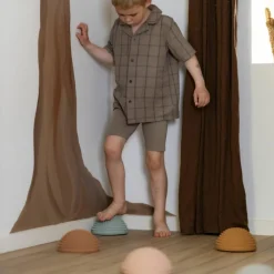 Outlet Set de 4 pierres sensorielles - Coucher De Soleil Parcours De Motricité