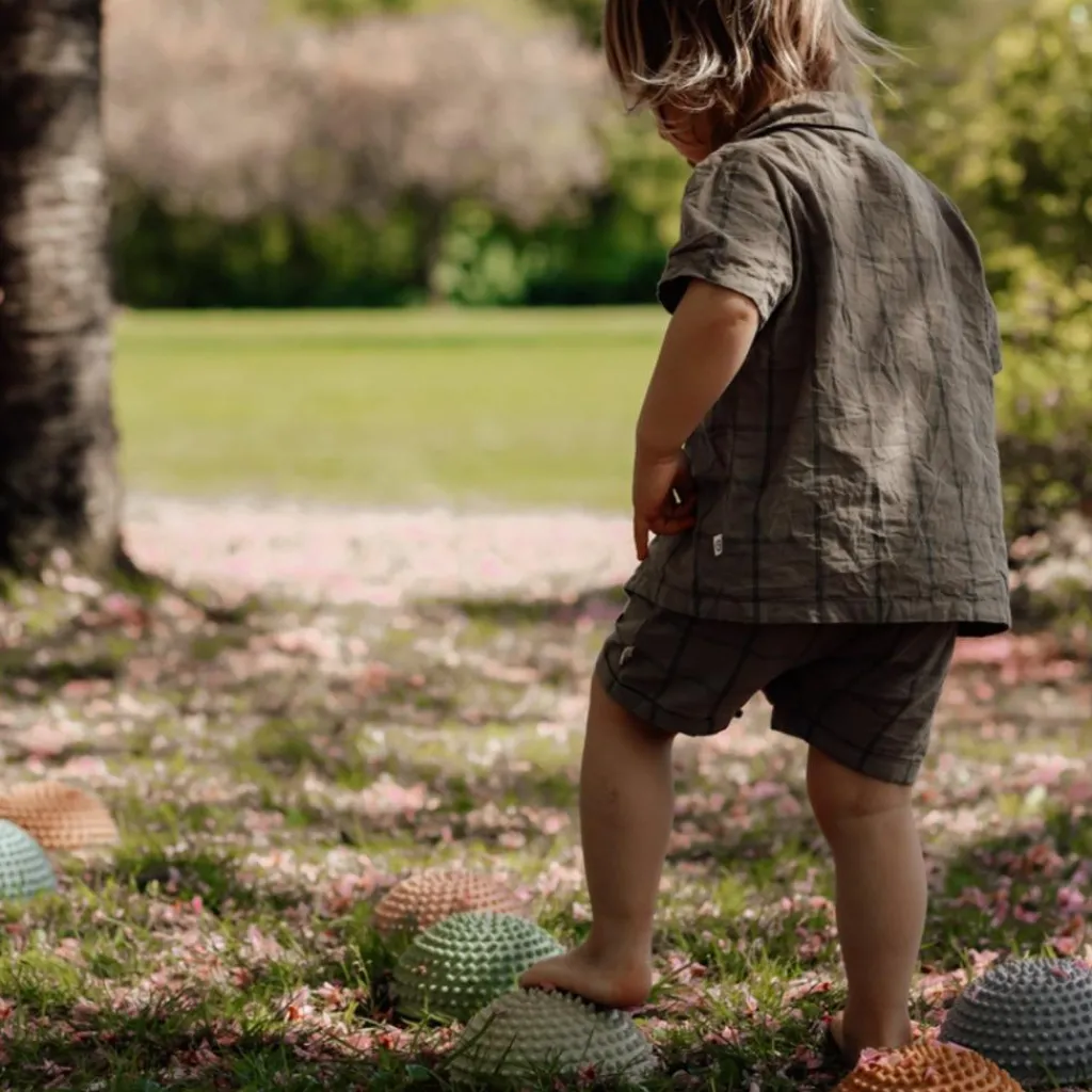 Outlet Set de 4 pierres sensorielles - Coucher De Soleil Parcours De Motricité