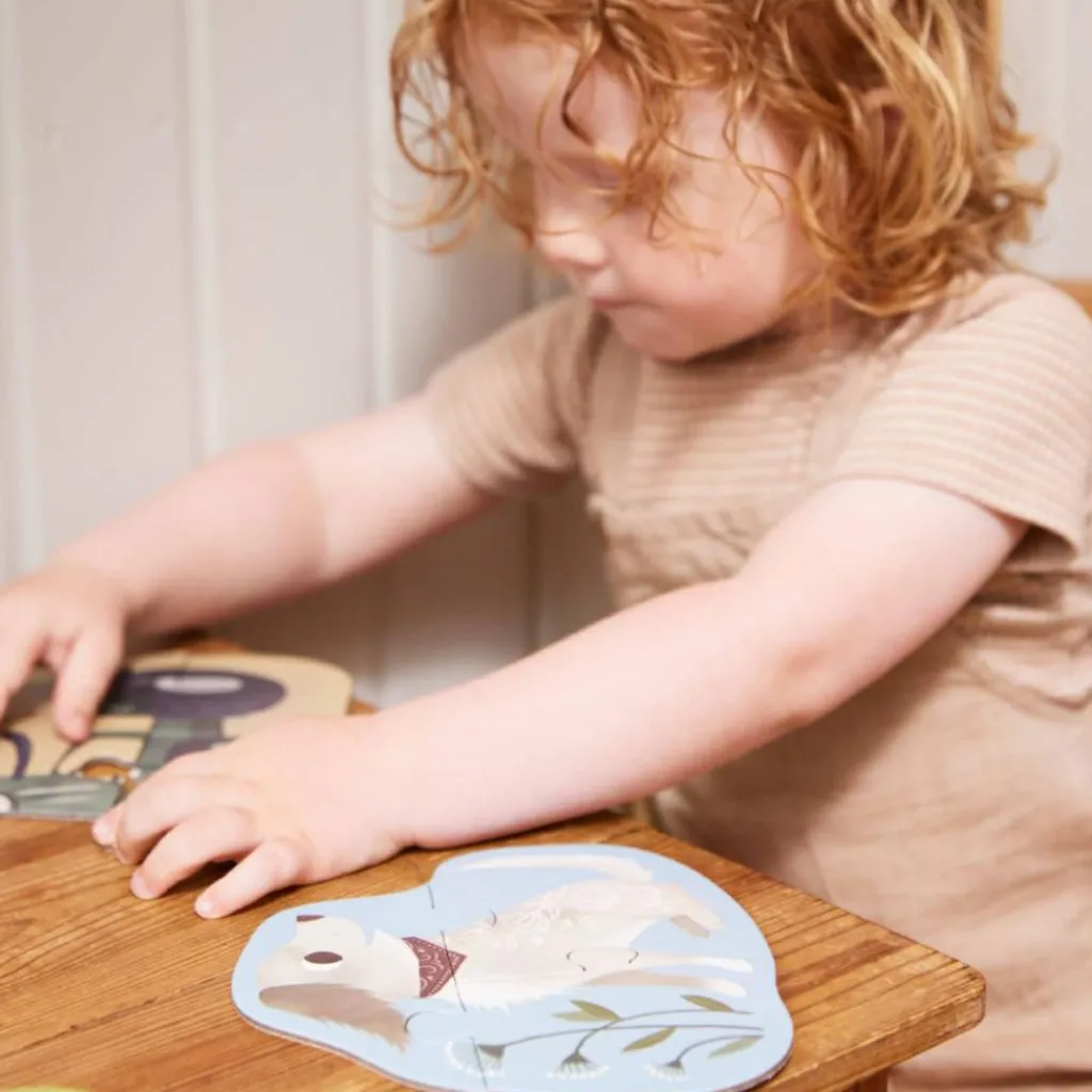 Set de 7 puzzles Animaux de la ferme Puzzle