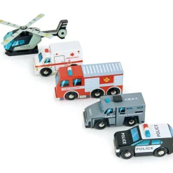 Sale Set de 5 véhicules d'urgences Petites Voitures, Véhicules Et Circuits