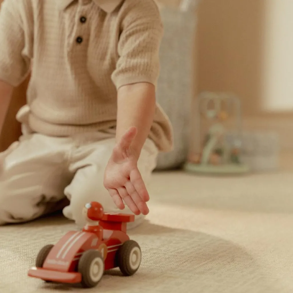 New Set de 2 voitures de course en bois Petites Voitures, Véhicules Et Circuits