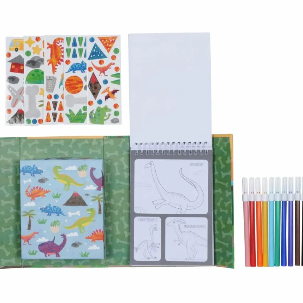 Sale Set de coloriage dinosaure Dessin Et Peinture