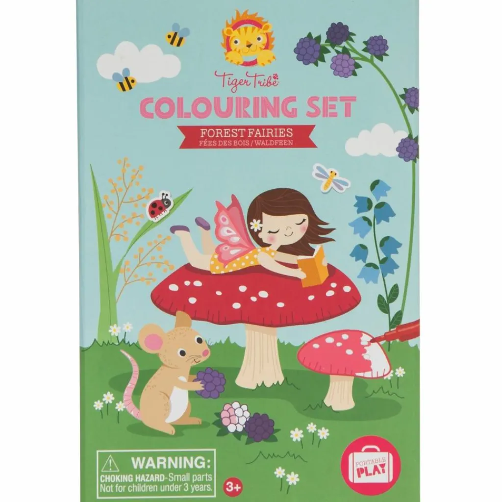 Best Set de coloriage fées de la forêt Dessin Et Peinture