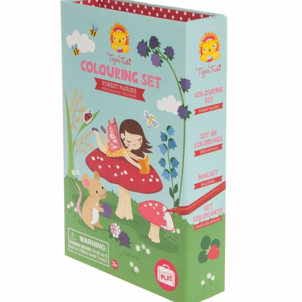 Best Set de coloriage fées de la forêt Dessin Et Peinture