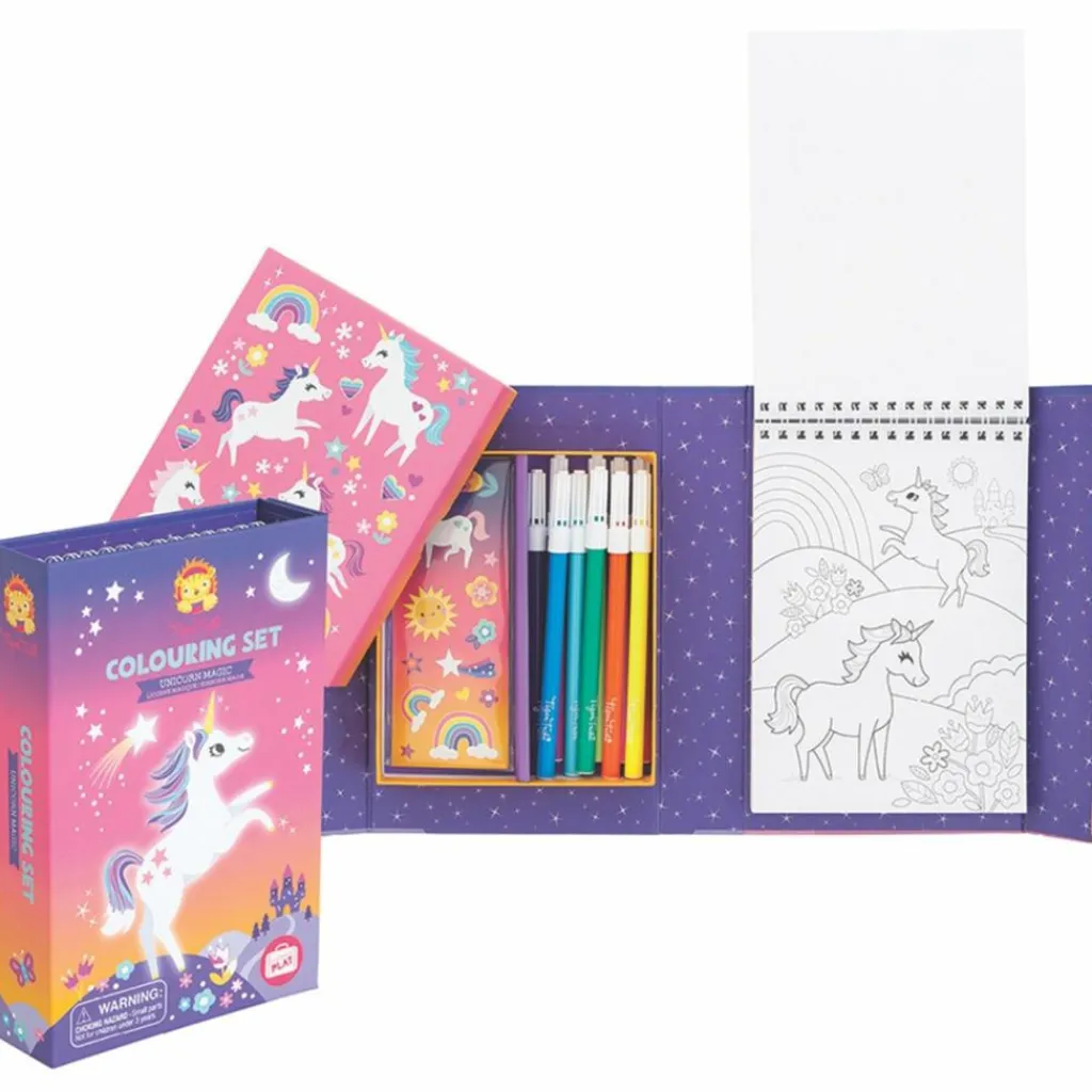 Set de coloriage magie des licornes Dessin Et Peinture