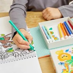 Set de coloriage zoo Dessin Et Peinture