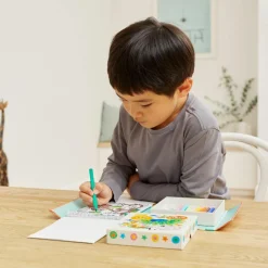 Set de coloriage zoo Dessin Et Peinture