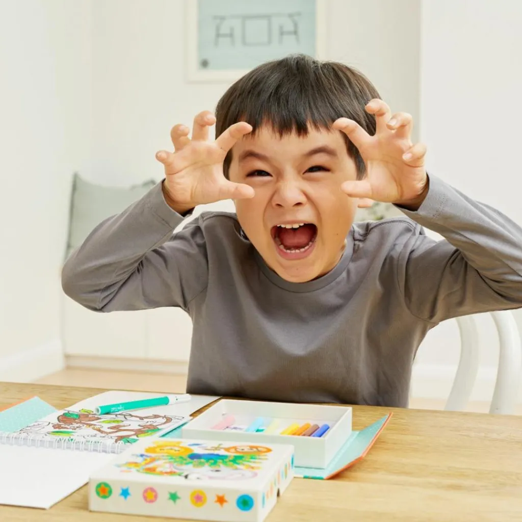 Set de coloriage zoo Dessin Et Peinture