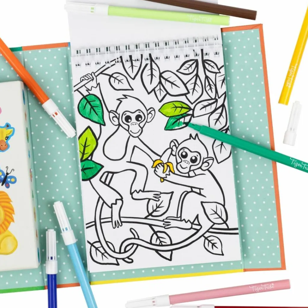 Set de coloriage zoo Dessin Et Peinture
