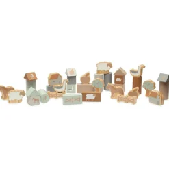 Hot Set de cubes en bois Farm (34 pièces) Jouet À Empiler