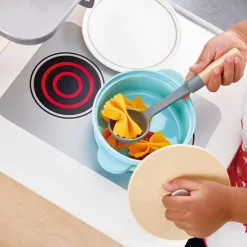 New Set de cuisine et de service (8 pièces) Dînette Et Aliments Factices