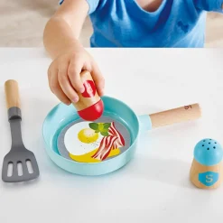 New Set de cuisine et de service (8 pièces) Dînette Et Aliments Factices