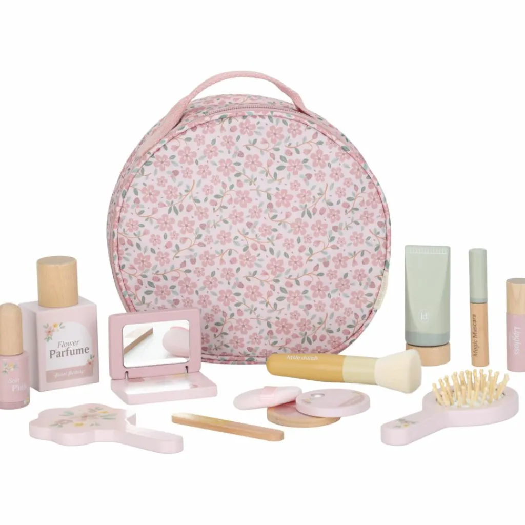 Hot Set de maquillage en bois Coin Beauté / Barbier