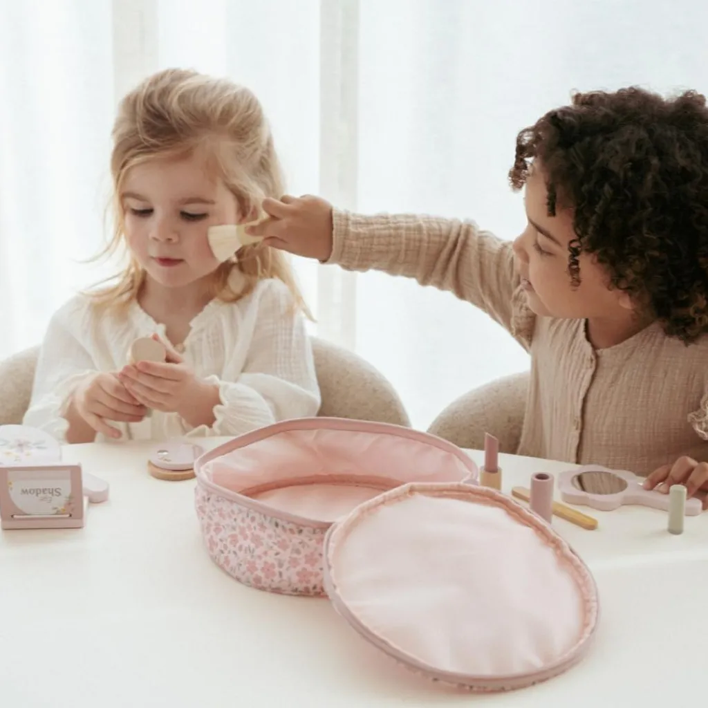 Hot Set de maquillage en bois Coin Beauté / Barbier