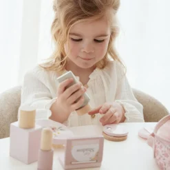 Hot Set de maquillage en bois Coin Beauté / Barbier