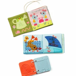 Best Set de naissance 3 livres sensoriels Jardin Livre Bébé En Tissu