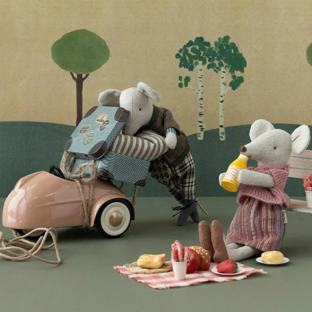 Clearance Set de pique-nique Souris Accessoires Pour Univers De Jeu