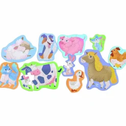 Clearance Set de puzzles Les animaux de la ferme Puzzle