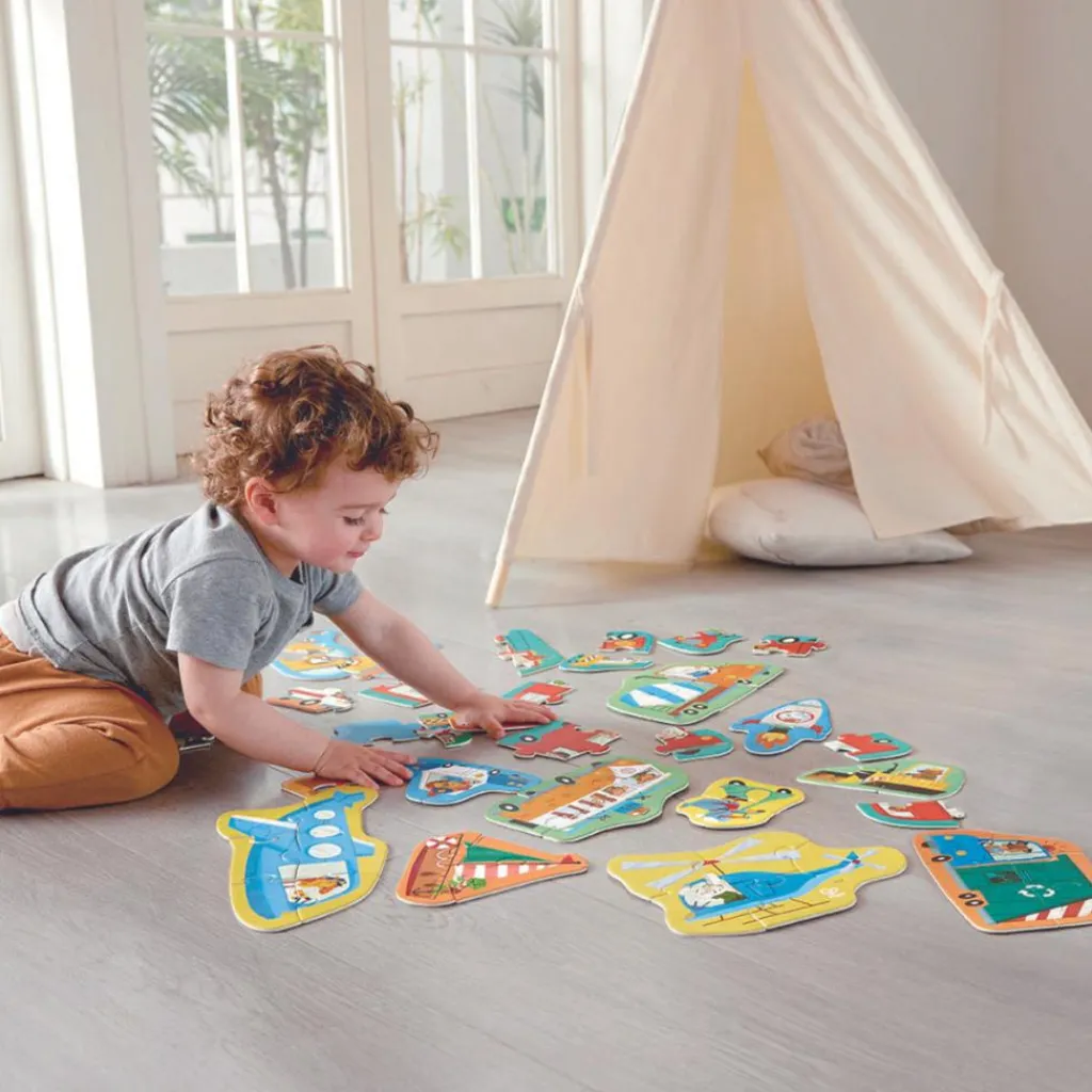 Best Set de puzzles Les moyens de transport Puzzle