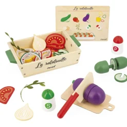 Online Set de ratatouille en bois Dînette Et Aliments Factices