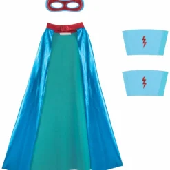Set de superhero Bleu (4-10 ans) Enfant Déguisement Enfant