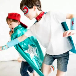 Set de superhero Bleu (4-10 ans) Enfant Déguisement Enfant