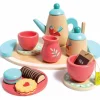 Best Set de thé en bois Dînette Et Aliments Factices