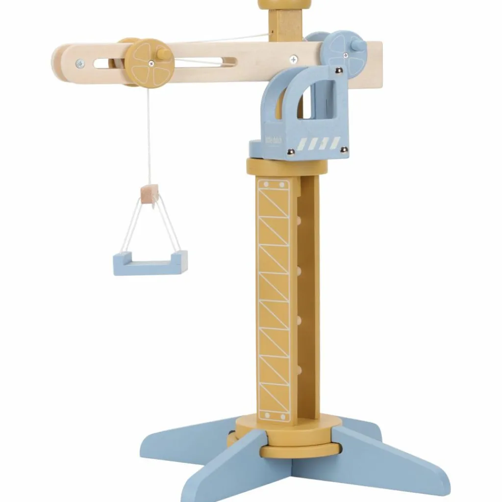 Sale Set grue et chantier de construction en bois Petites Voitures, Véhicules Et Circuits