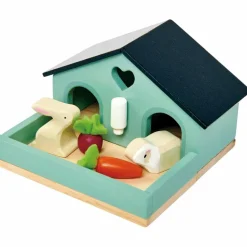 Outlet Set lapin et cochon d'inde + cabane Accessoires Pour Univers De Jeu