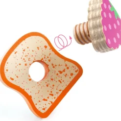 Hot Set petit déjeuner en bois gourmandises du Chaton Dînette Et Aliments Factices