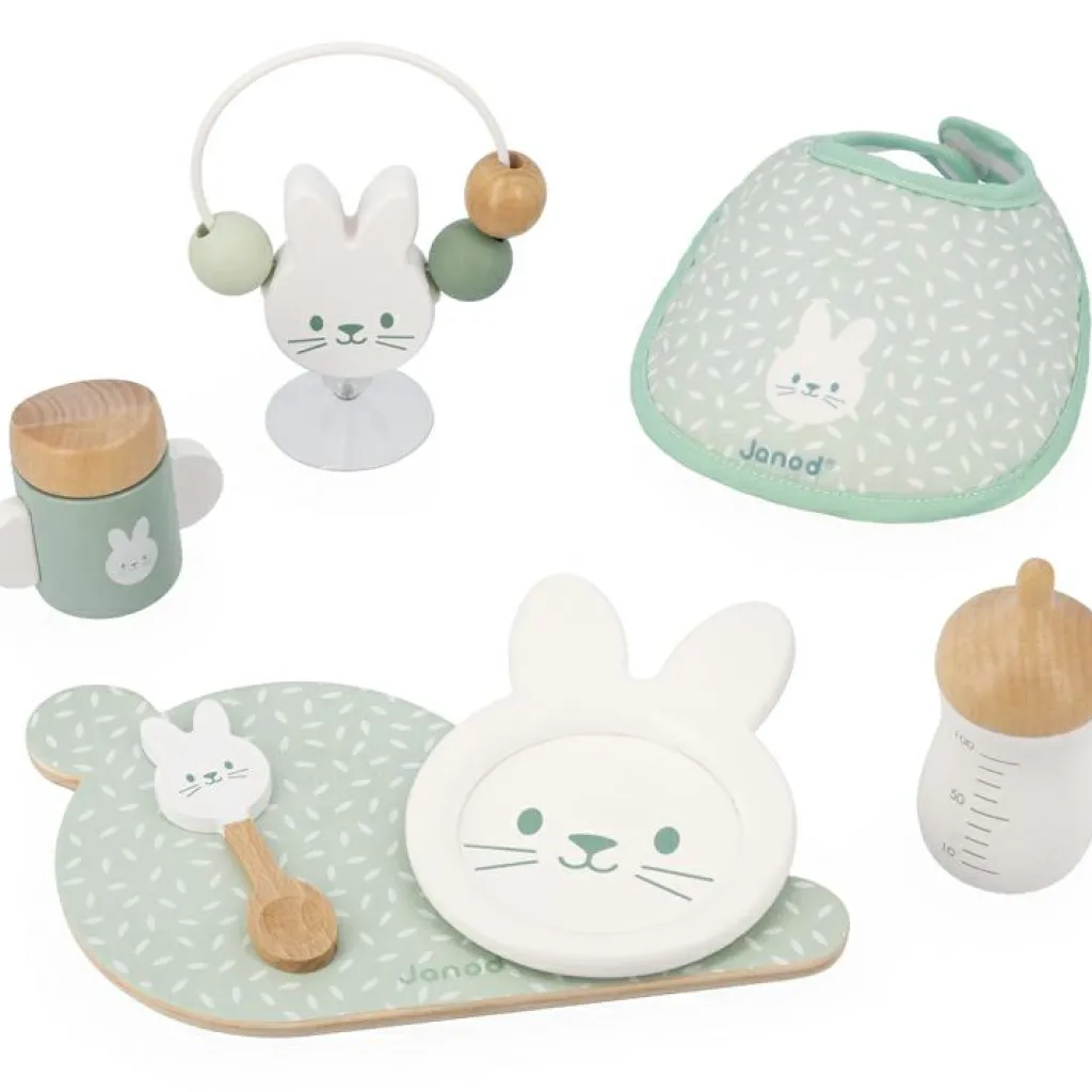 Outlet Set repas Zen en bois pour poupon Accessoires Poupée