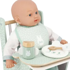 Outlet Set repas Zen en bois pour poupon Accessoires Poupée