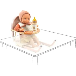 Outlet Siège de table Pomea pour poupée Accessoires Poupée