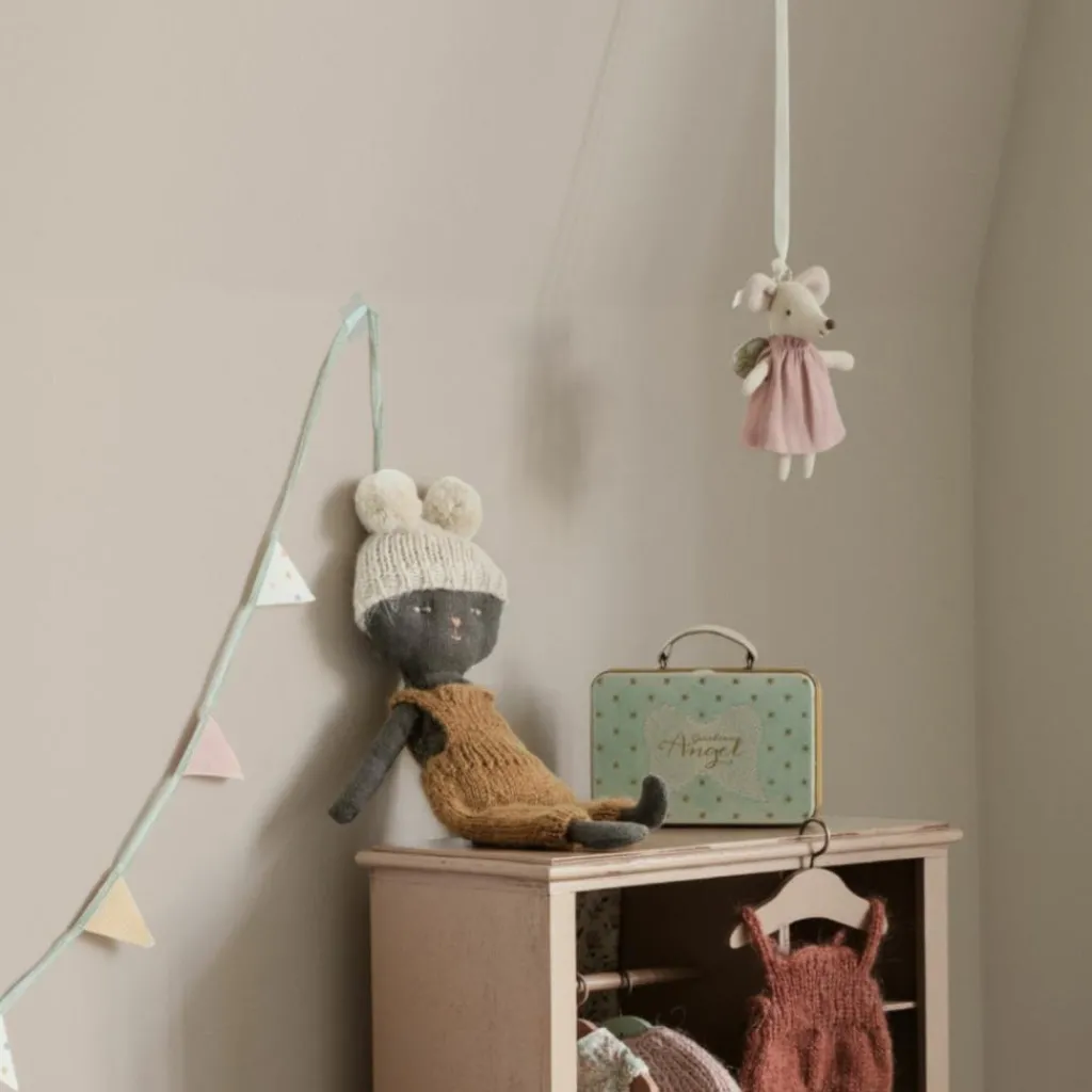 Best Souris Ange dans sa valisette Petite sœur Figurines De Jeu