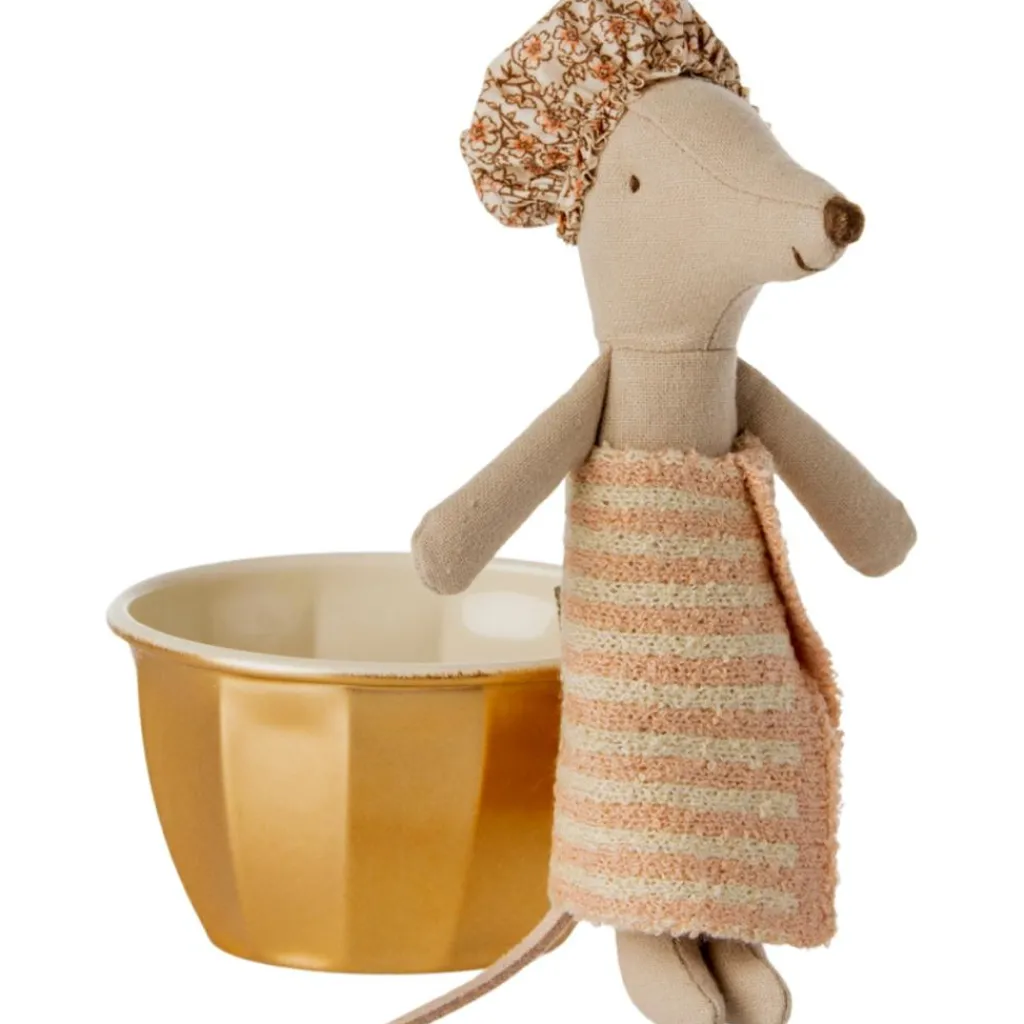 New Souris dans sa baignoire Grande sœur Figurines De Jeu