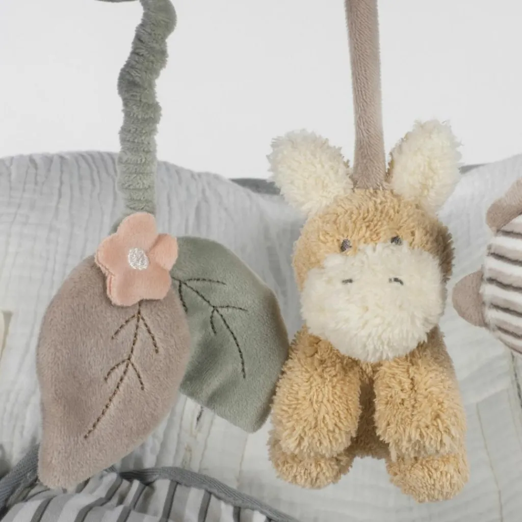 New Spirale d'activité âne Botton Rayures Jouet D'Activités À Suspendre