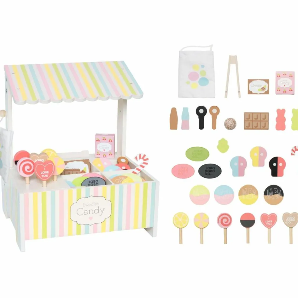 Discount Stand de bonbons en bois Marchand