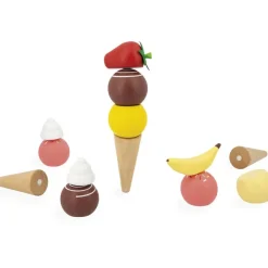 Online Stand de glaces en bois Marchand