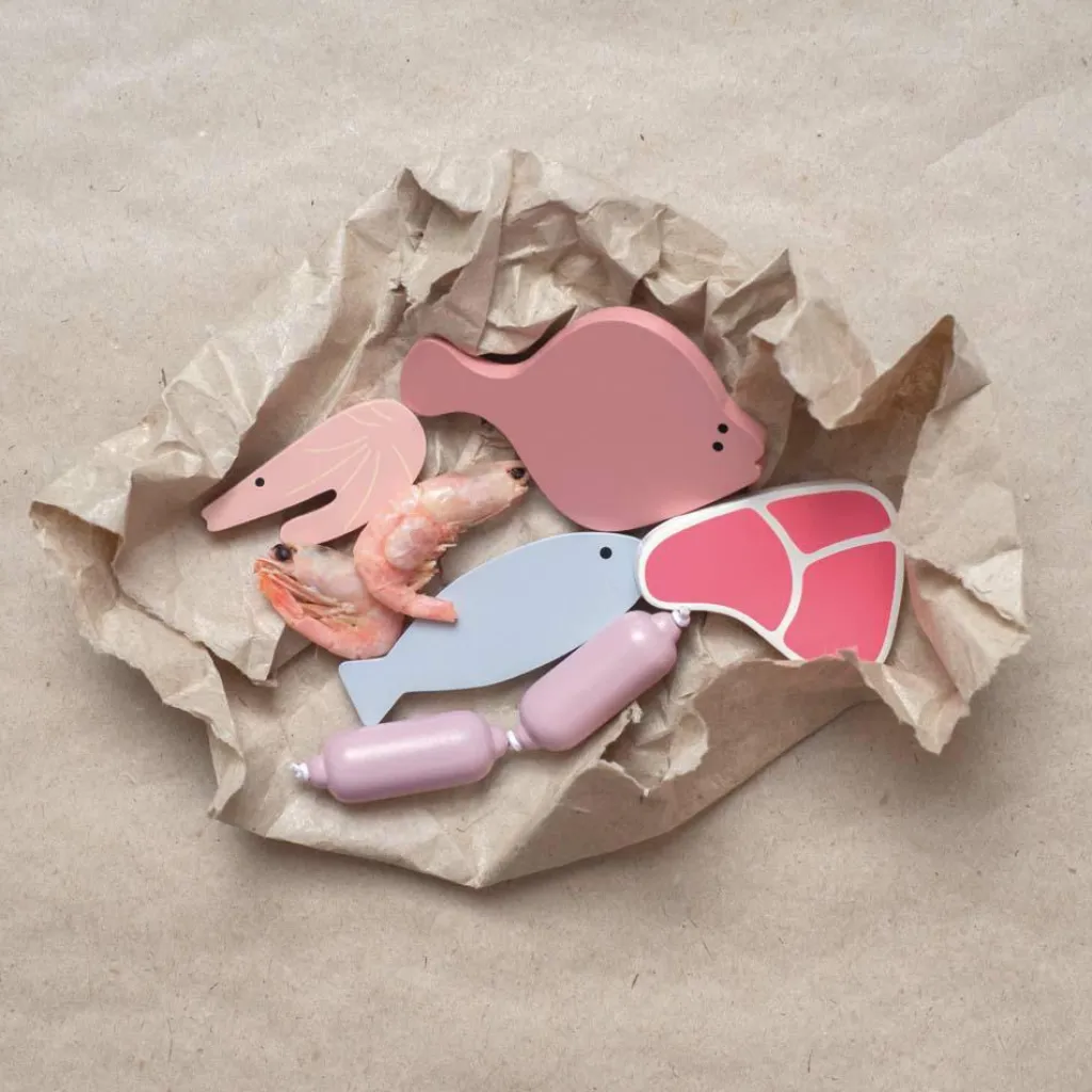 Hot Stand de marché en bois Marchand