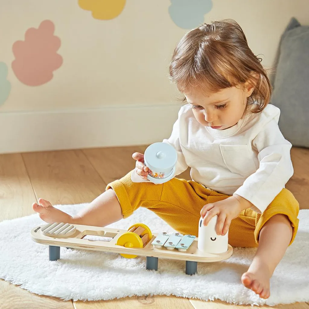 Sale Stand d'éveil sonore chenille Sweet Cocoon Instrument De Musique