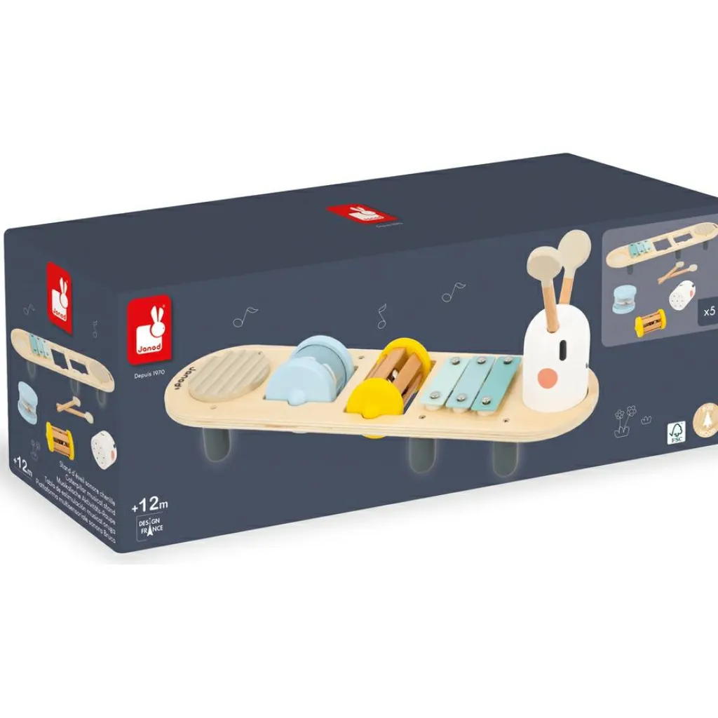 Sale Stand d'éveil sonore chenille Sweet Cocoon Instrument De Musique