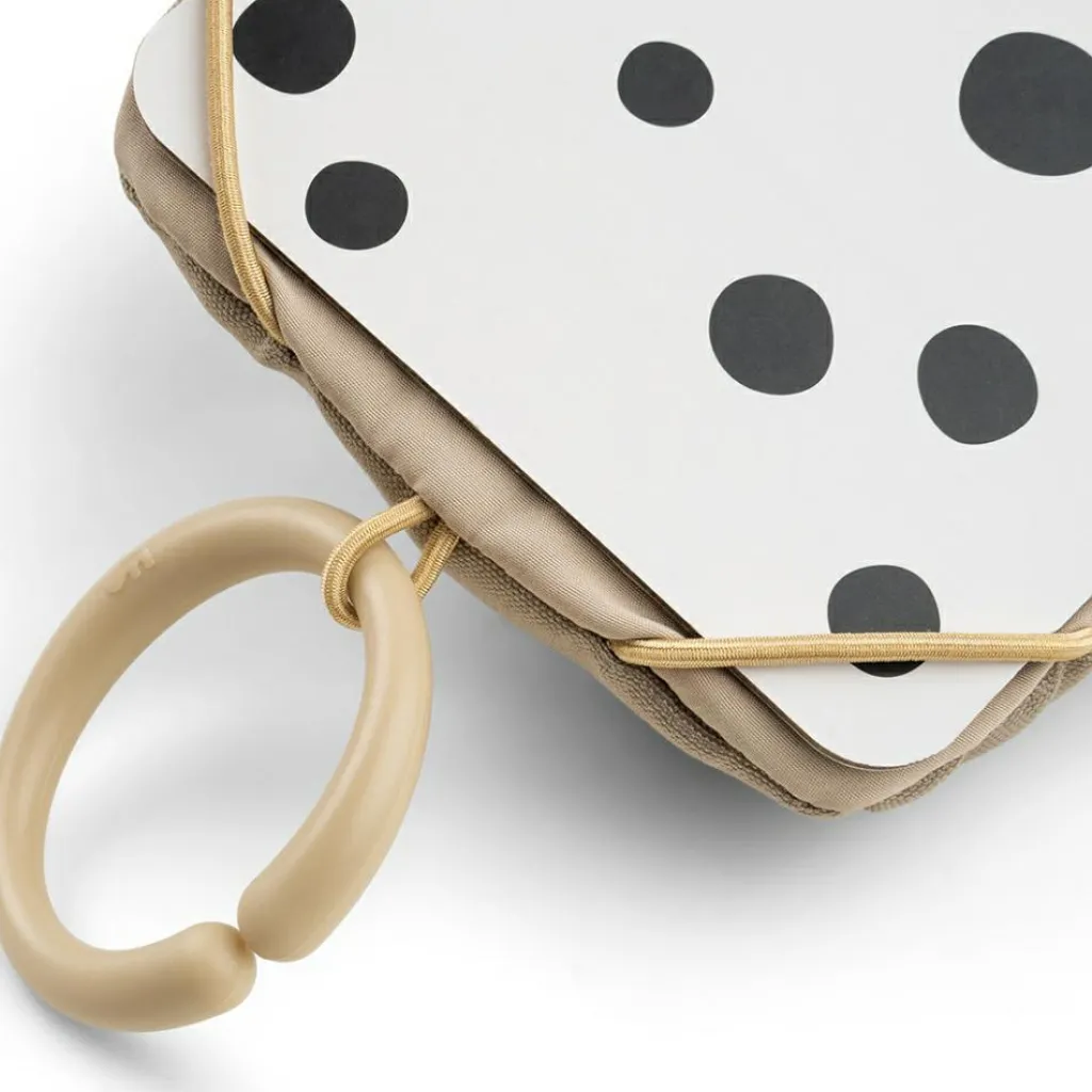 New Support avec cartes de motifs contrastés Deer friends Sable Livre Bébé En Tissu