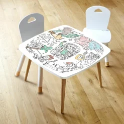 Online Table à colorier Coloritable modèle Savane Dessin Et Peinture