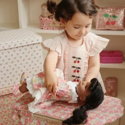 Best Table à langer pour poupée Rose anglaise Accessoires Poupée