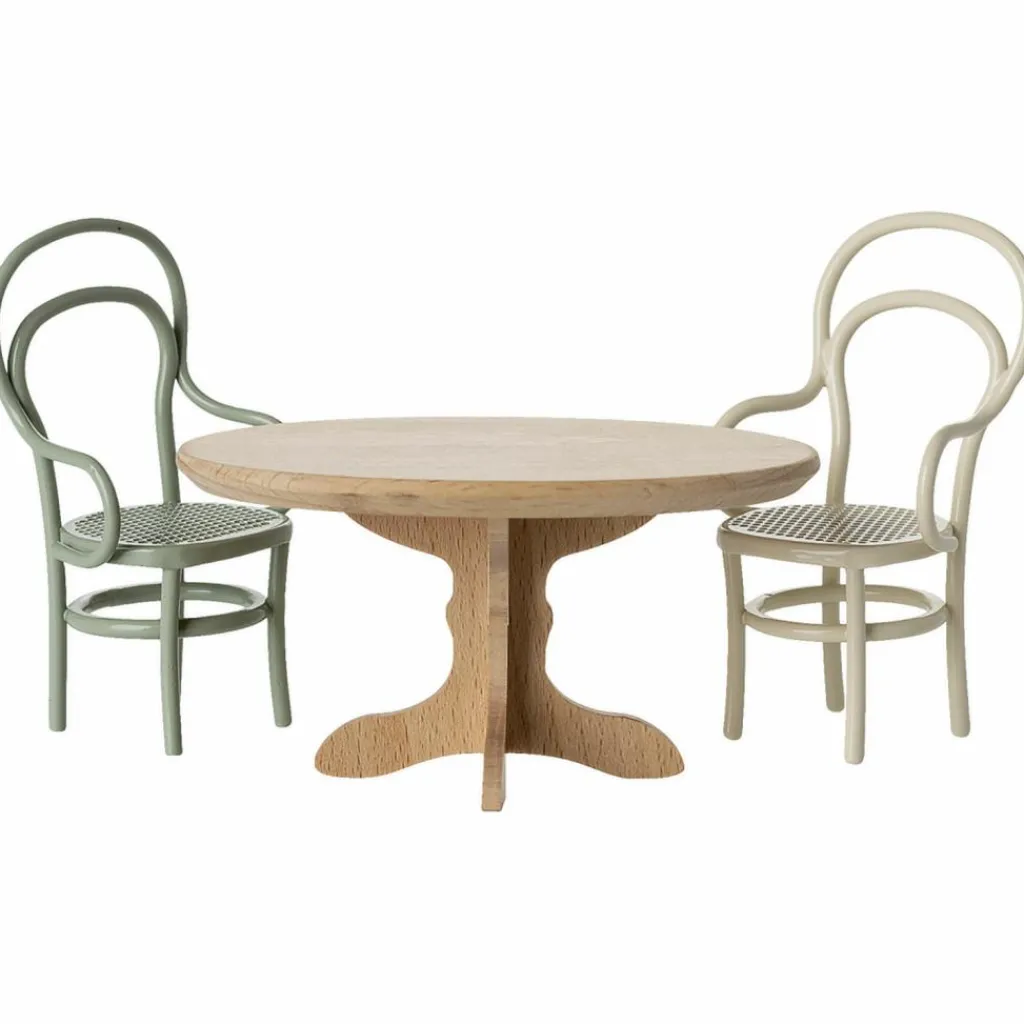 Hot Table à manger ovale Souris Nature Accessoires Pour Univers De Jeu